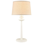 Seapen Table Lamp - White / Sand