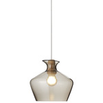 Malvasia Pendant - White / Smoke