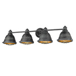 Bartlett Bathroom Vanity Light - Black Patina