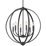 Colson Chandelier - Matte Black