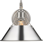 Orwell Wall Light - Pewter / Chrome
