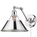 Orwell Swing Arm Wall Sconce - Chrome