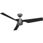 Cabo Frio Ceiling Fan - Matte Silver / Matte Black