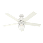Grove Park Ceiling Fan - Fresh White / White Grain