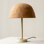 Dome Table Lamp - Bone / Tan Clay