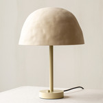 Dome Table Lamp - Bone / White Clay