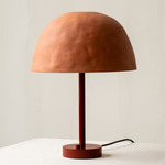 Dome Table Lamp - Oxide Red / Terracotta
