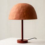 Dome Table Lamp - Oxide Red / Terracotta Shade