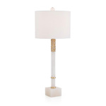 Alabaster Table Lamp - Alabaster / Off White