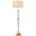 Crisscross Stacked Floor Lamp - Coffee Bronze