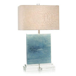 Ocean Table Lamp - Blue / Cream