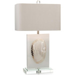 Sarasota Table Lamp - Natural / White Linen
