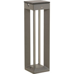 Faro Solar Outdoor LED Path Light - Space Grey