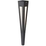 Lanai Outdoor Solar Torch Light - Space Grey / Frosted