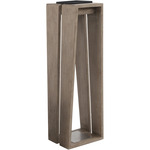 Skaal Outdoor Solar Lantern - Weathered Teak
