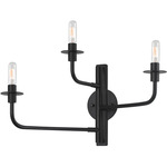 Atelier Wall Sconce - Satin Black