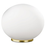 Sphera Table Lamp - Brushed Brass / Satin White