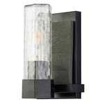 Navarre Wall Sconce - Black / Grey