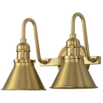 Provence Bathroom Vanity Light - Aged Brass