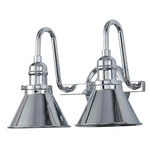 Provence Bathroom Vanity Light - Polished Chrome