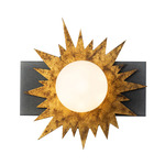 Soleil Wall Sconce - Gold Leaf