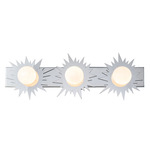 Soleil Bathroom Vanity Light - Polished Chrome