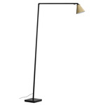 Untitled Cone Floor Lamp - Black / Gold