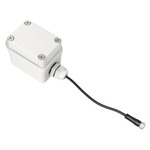 Wet location Junction Box with 6 Inch Power Cable - White