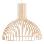 Victo 4251 Pendant - White / Natural Birch