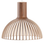 Victo 4251 Pendant - White / Walnut Birch