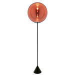 Globe Floor Lamp - Black / Copper