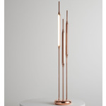 Reed Table Lamp - Polished Copper
