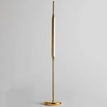 Reed Table Lamp - Polished Gold