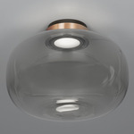 Legier Ceiling Light - Copper / Smoke