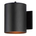 Outpost II Outdoor Wall Sconce With Photocell - Black