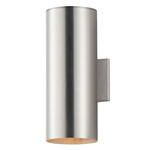 Outpost II Outdoor Wall Sconce - Brushed Aluminum