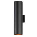 Outpost II Outdoor Wall Sconce - Black