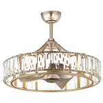 Odeon Fandelight - Golden Silver / Crystal