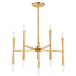 Rome Chandelier - Satin Brass