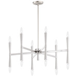 Rome Chandelier - Satin Nickel