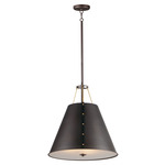 Trestle Pendant - Oil Rubbed Bronze / Antique Brass / Frosted