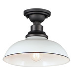 Granville Outdoor Ceiling Light - Gloss White