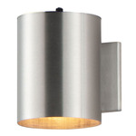 Outpost II Outdoor Wall Sconce With Photocell - Brushed Aluminum