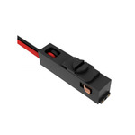 TruTrack 2-Circuit Track and Soft Strip End Power Feed - Black