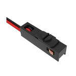 TruTrack End Power Feed for Track / LED Soft Strip - Black