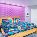 Reveal Wall Wash 2 24VDC RGB Plaster-In LED System - Satin Aluminum