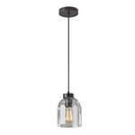 Bristol Pendant - Black / Clear