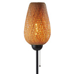 Hugo Floor Lamp - Black / Natural