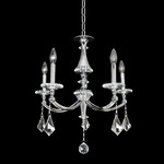 Floridia Chandelier - Chrome / Firenze Clear
