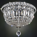 Betti Ceiling Light Fixture - Chrome / Firenze Clear